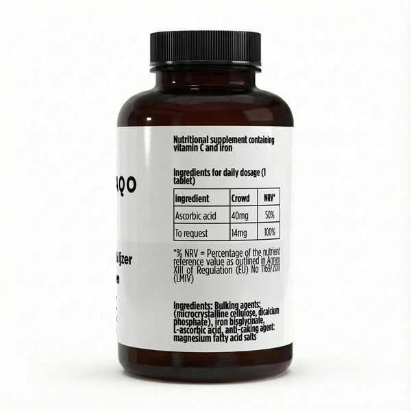 IJzer + Vitamine C - 120 vegan tabletten