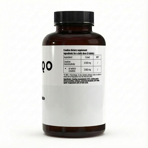 Creatine Monohydraat - 180 vegan tabletten