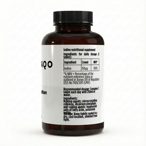 Jodium - 180 vegan tabletten